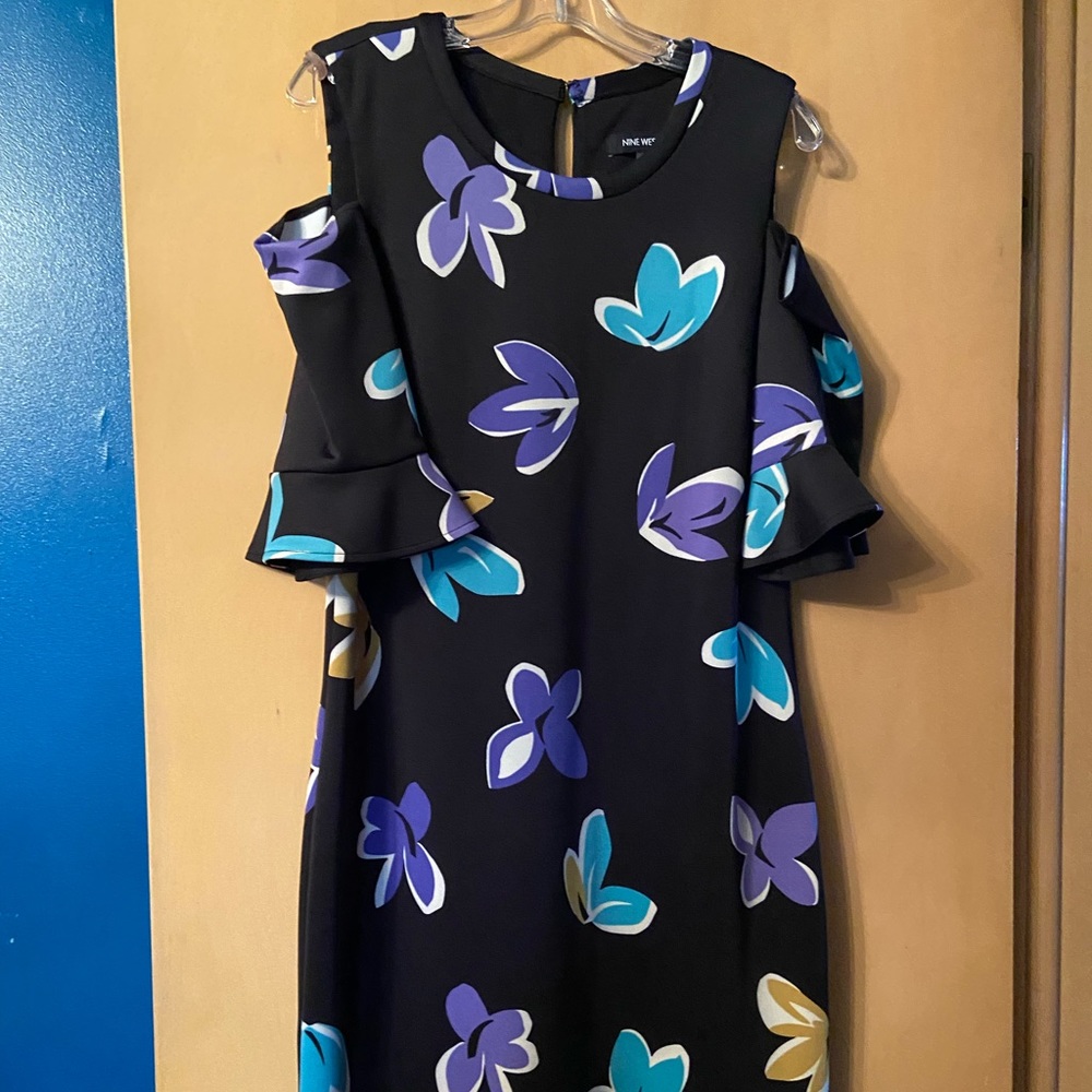 Nine West cold shoulder dress size 12